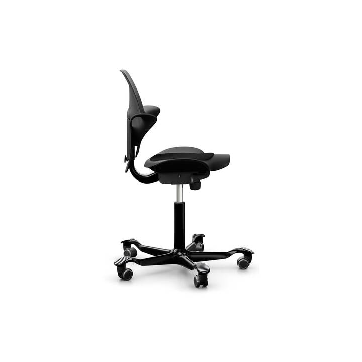 HAG Capisco Puls 8010 Fauteuil de bureau piovant (Noir)