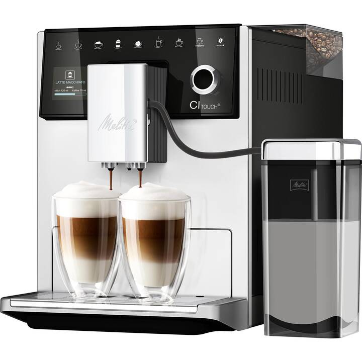 MELITTA CI Touch F630 (Argent, Noir, 1.8 l, Machines à café automatique)
