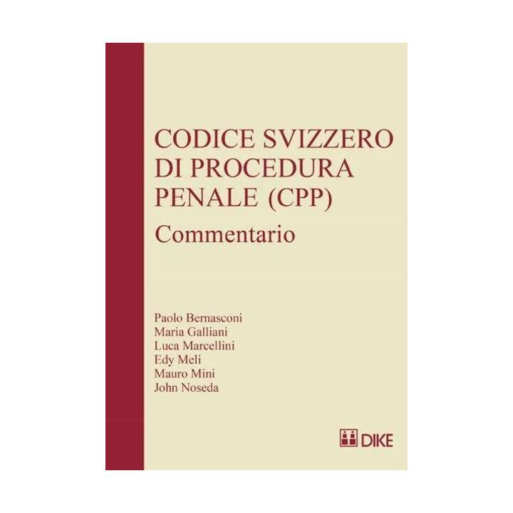 Codice svizzero di procedura penale (CPP)