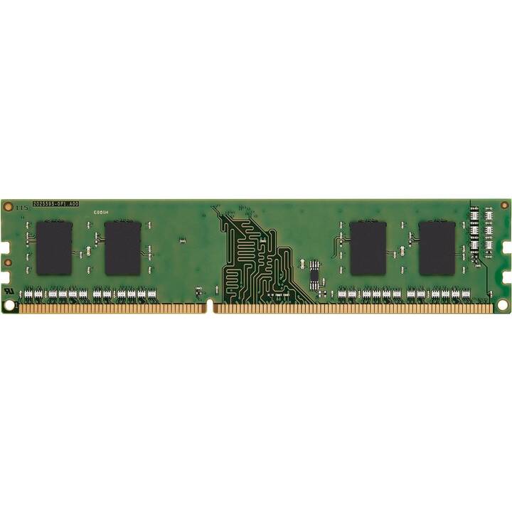 KINGSTON TECHNOLOGY ValueRAM (1 x 8 Go, DDR3-SDRAM 1600 MHz, DIMM 240-Pin)
