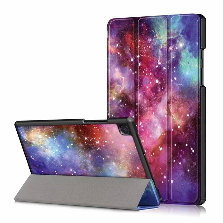 EG Coque pour Samsung Tab A7 lite T220 T225 (2021) - multicolore - galaxie