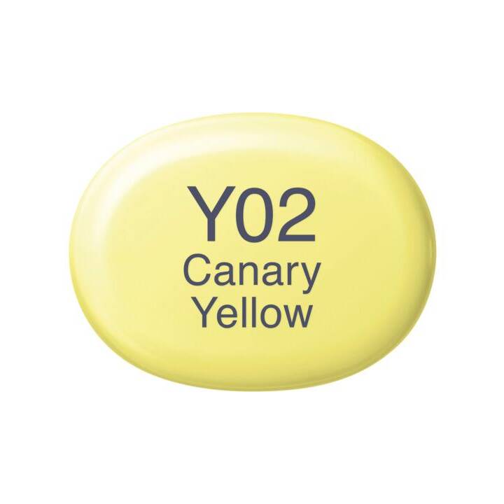 COPIC Marcatori di grafico Sketch Y02 Canary Yellow (Giallo, 1 pezzo)