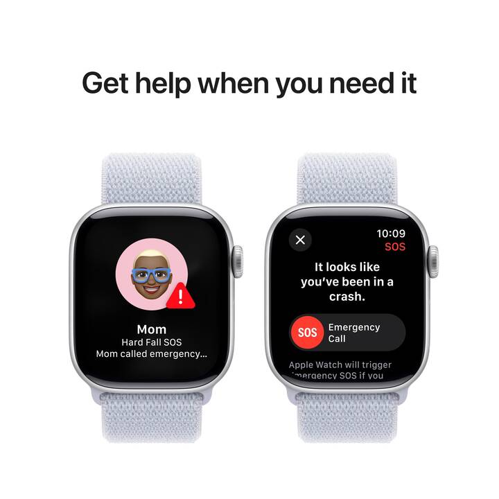 APPLE Watch Series 10 GPS (42 mm, Alluminio)