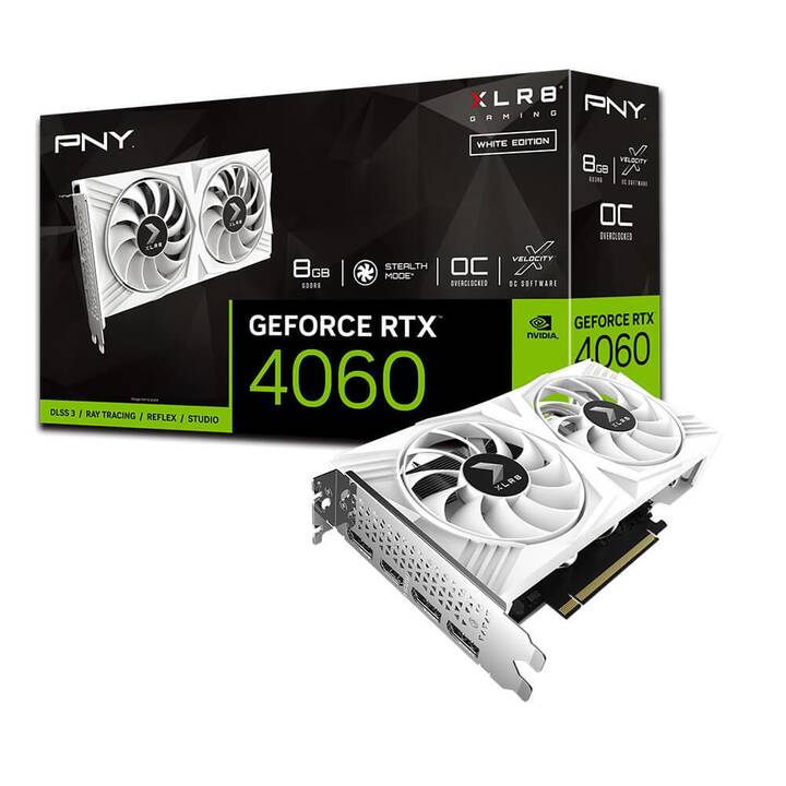 PNY TECHNOLOGIES XLR8 Verto Nvidia GeForce RTX 4060 (8 Go)