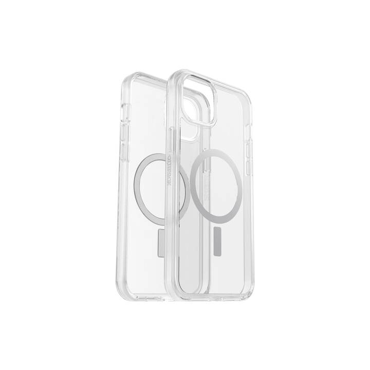 OTTERBOX Backcover Symmetry (iPhone 15 Plus, Senza motivo, Transparente)