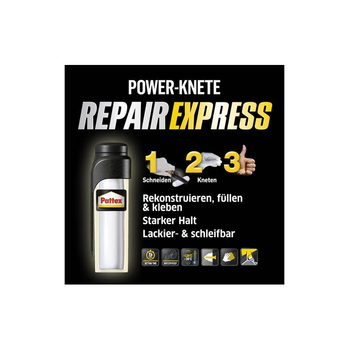 PATTEX Colle à pétrir Repair Express (48 g)