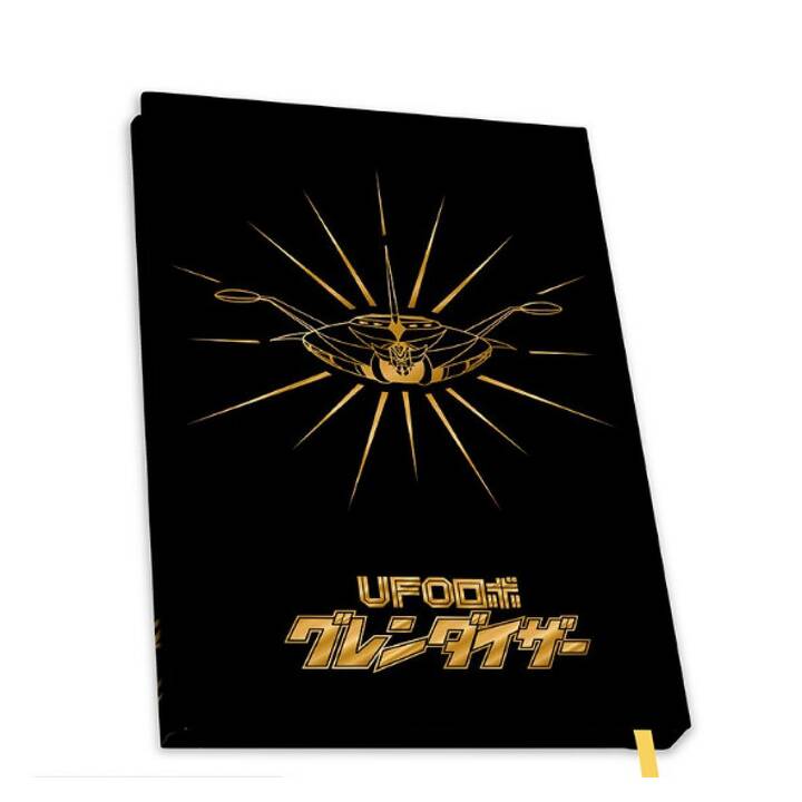 ABYSSE CORP Notizbuch Gold Grendizer (A5, Liniert)