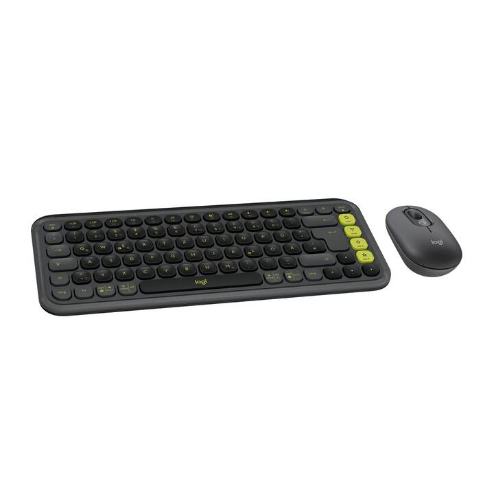 LOGITECH Pop Icon Combo (Bluetooth, Svizzera, Senza fili)