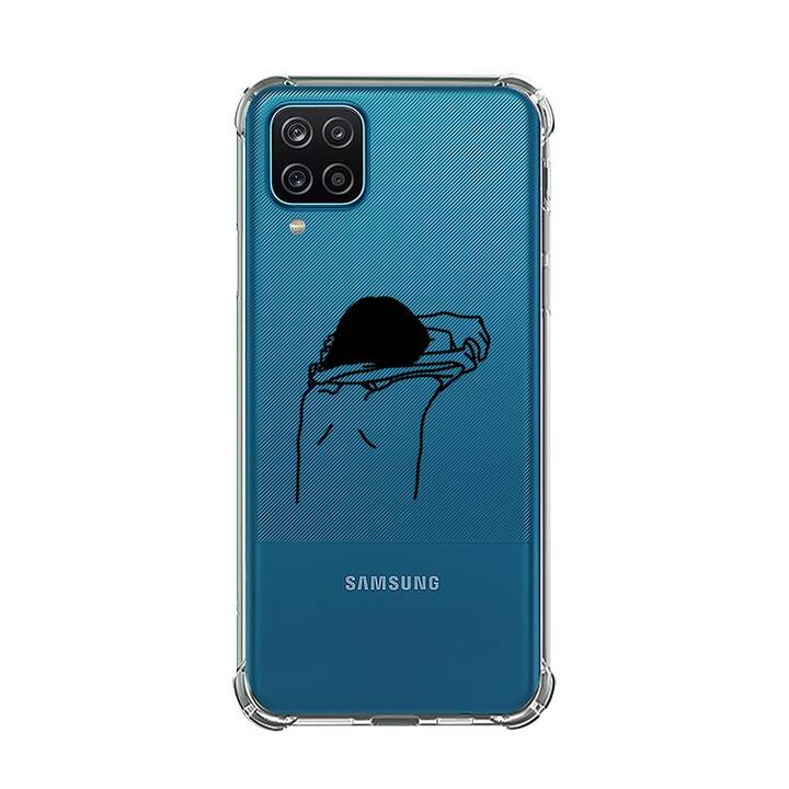 EG Backcover (Galaxy A22 5G, Arte, Transparente)