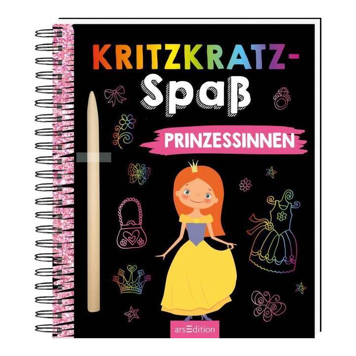 Kritzkratz-Spass Prinzessinnen