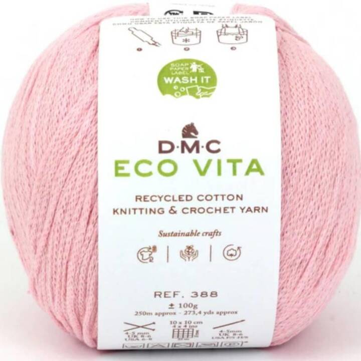 DMC Wolle Eco Vita (100 g, Pink)