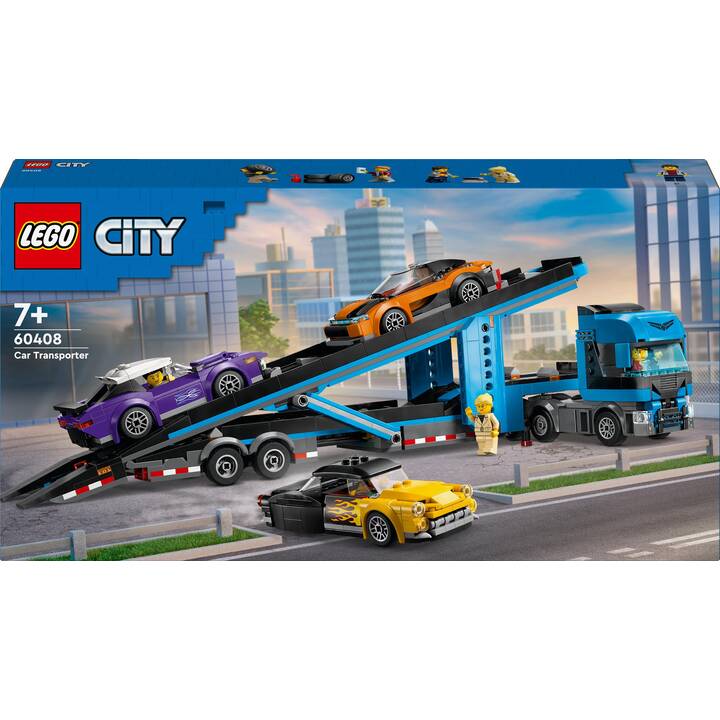 LEGO City Camion trasportatore con auto sportive (60408)