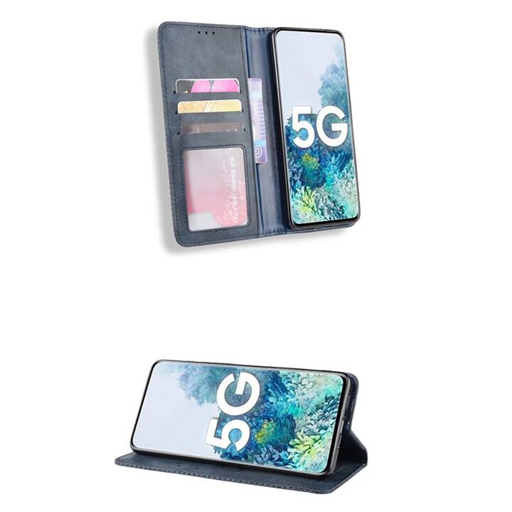 EG Mornrise custodia a portafoglio per Samsung Galaxy S21 Plus 6.7" (2021) - blu