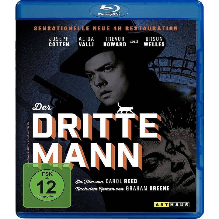 Der dritte Mann (Arthaus, 4K Mastered, s/w, DE, EN)