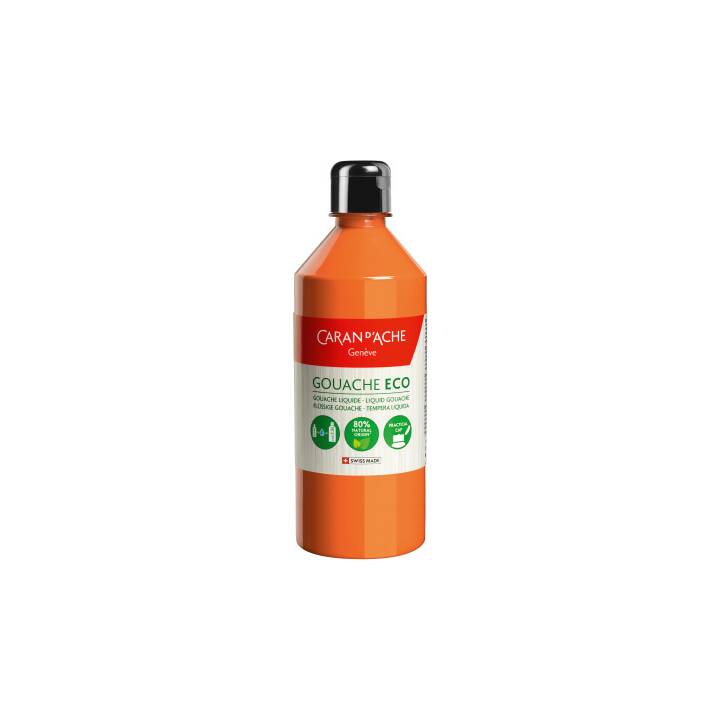 CARAN D'ACHE Plakatfarbe (500 ml, Orange)