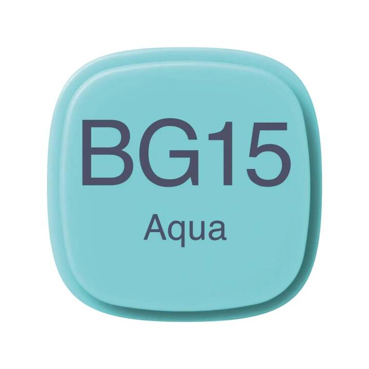 COPIC Marqueur de graphique BG15 Aqua (Aqua, 1 pièce)