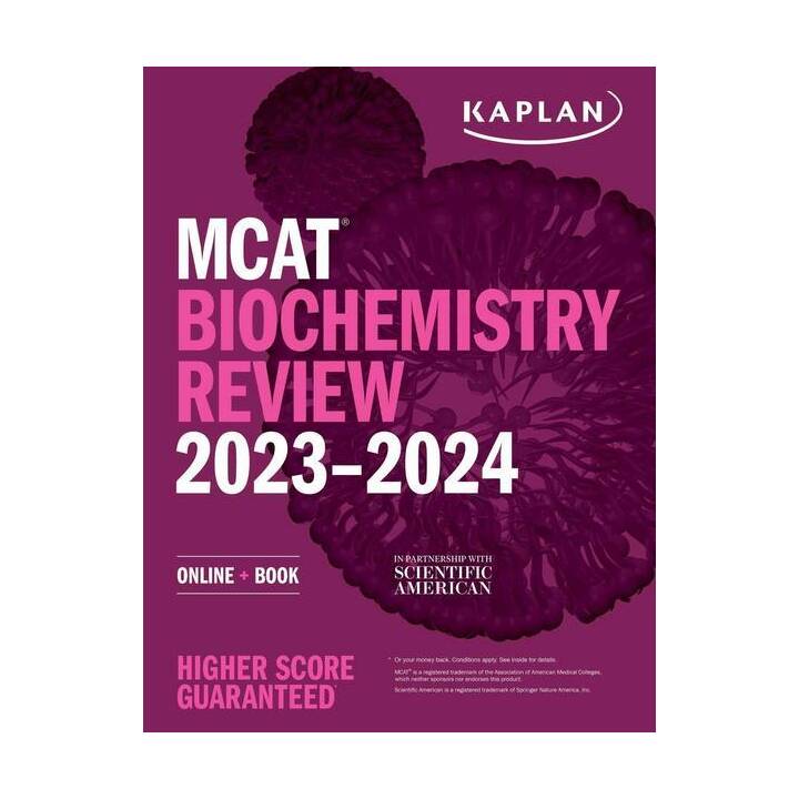 MCAT Biochemistry Review 2023-2024