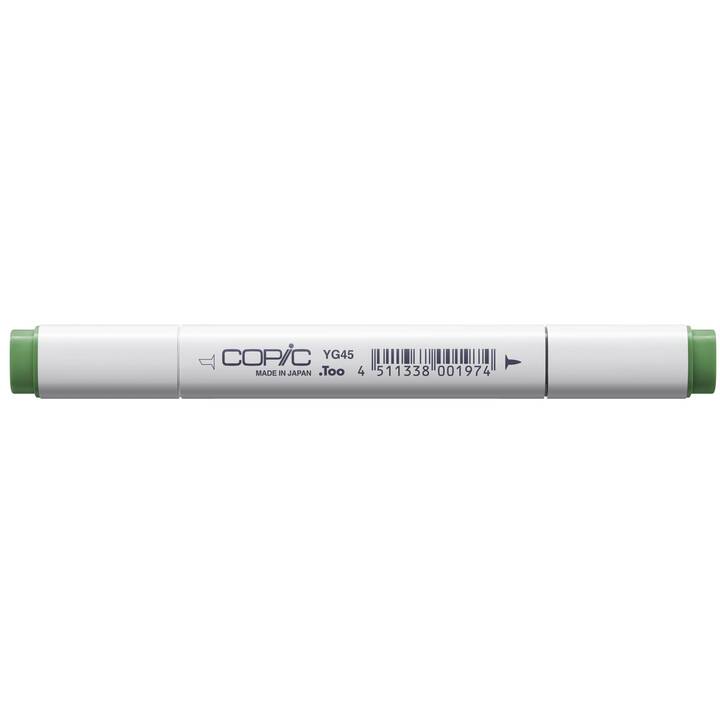 COPIC Marqueur de graphique Classic YG45 Cobalt Green (Vert cobalt, 1 pièce)