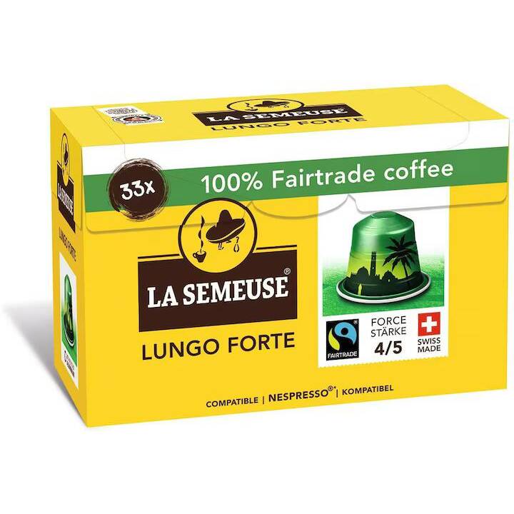 LA SEMEUSE Capsules de Café Lungo Forte (33 pièce)