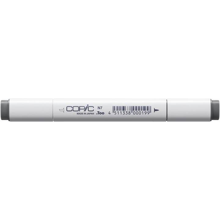 COPIC Marqueur de graphique Classic N7 Neutral Grey (Gris, 1 pièce)