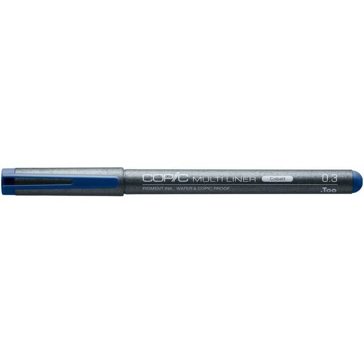 COPIC Penna a fibra (Blu cobalto, 1 pezzo)