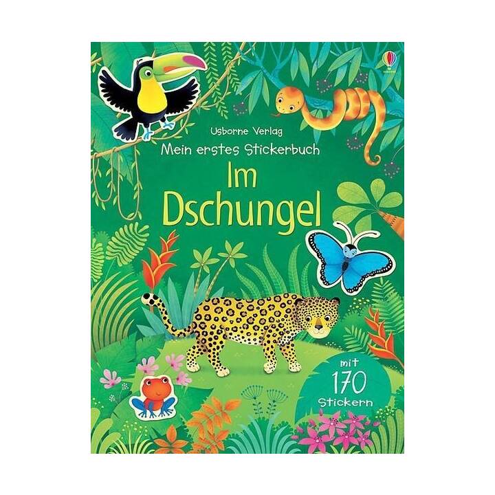 Mein erstes Stickerbuch: Im Dschungel