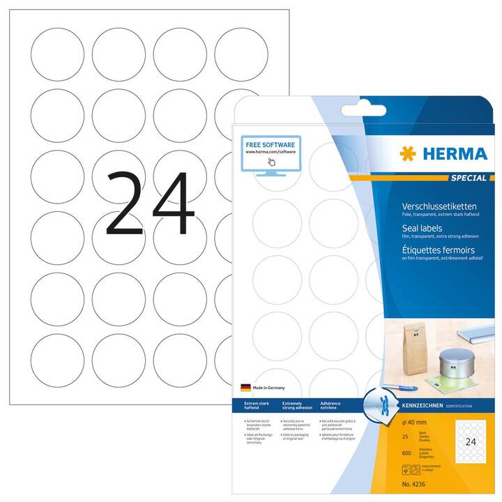 HERMA Special (40 x 40 mm)