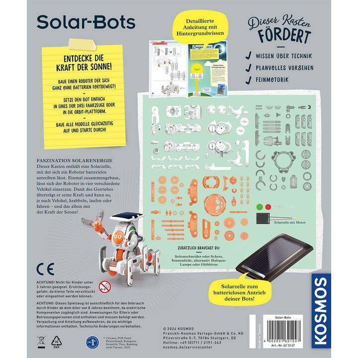 KOSMOS Solar Bots Experimentierkasten (Roboter)