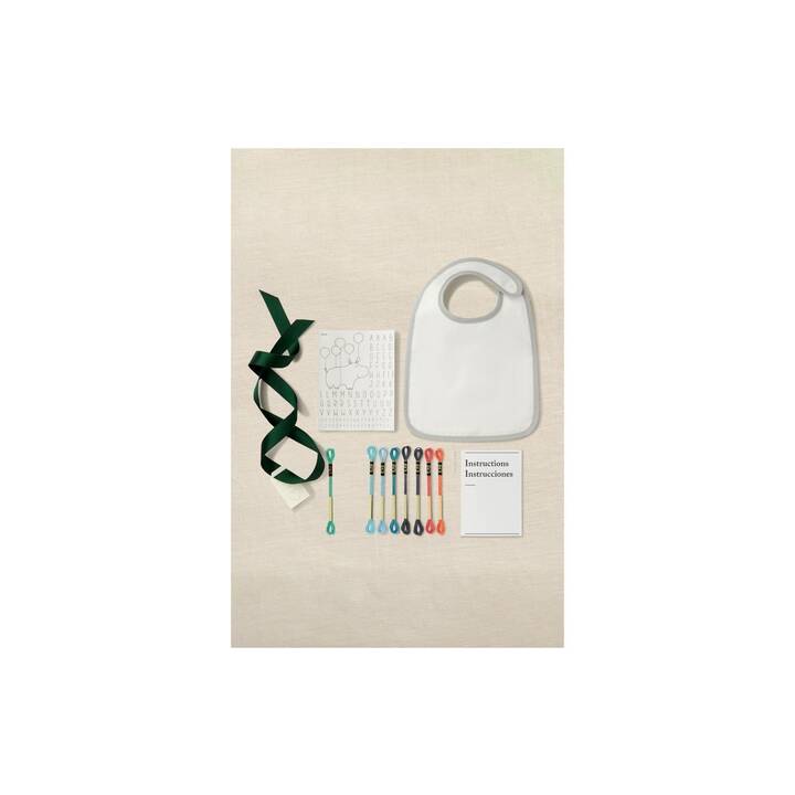 DMC Kit à tricot Gift of Stich Hippo (22.5 cm, Blanc, Multicolore)