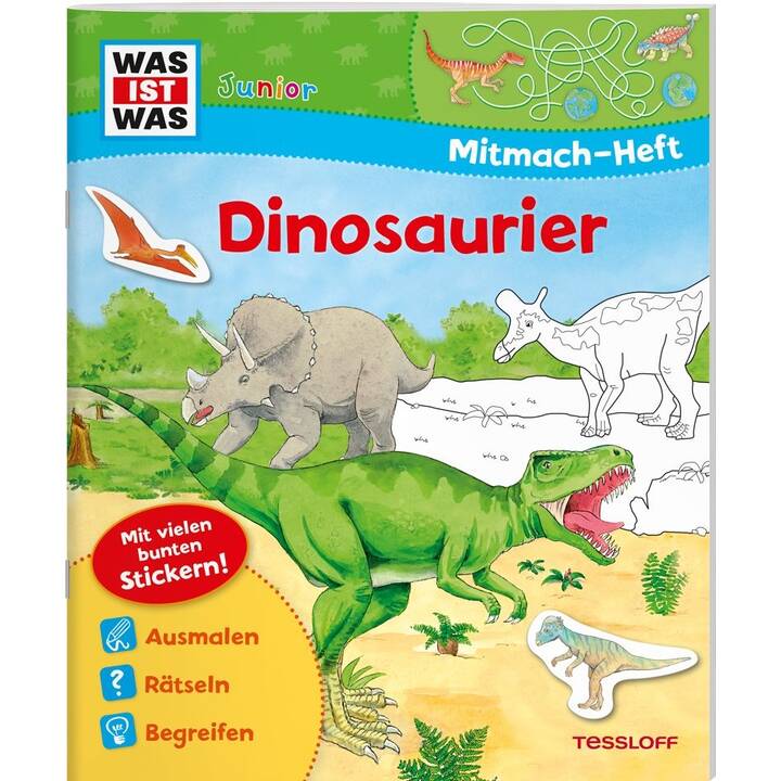 Dinosaurier Neu (WAS IST WAS Junior Mitmach-Hefte)