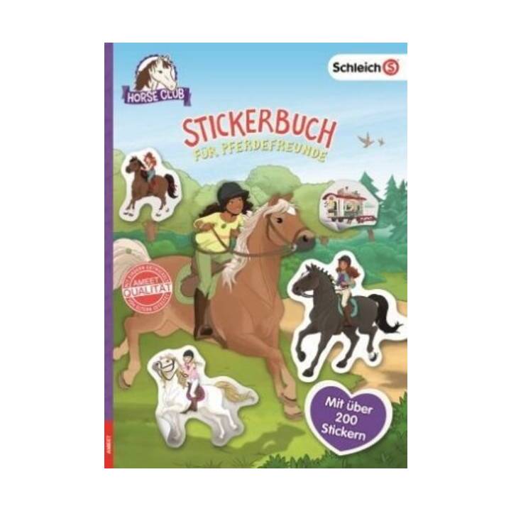 AMEET VERLAG Libro degli adesivi SCHLEICH® Horse Club (Cavallo)