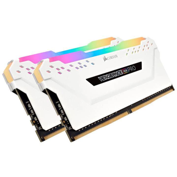 CORSAIR Vengeance RGB PRO CMW32GX4M2E3200C16W (2 x 16 Go, DDR4-SDRAM 3200 MHz, DIMM 288-Pin)