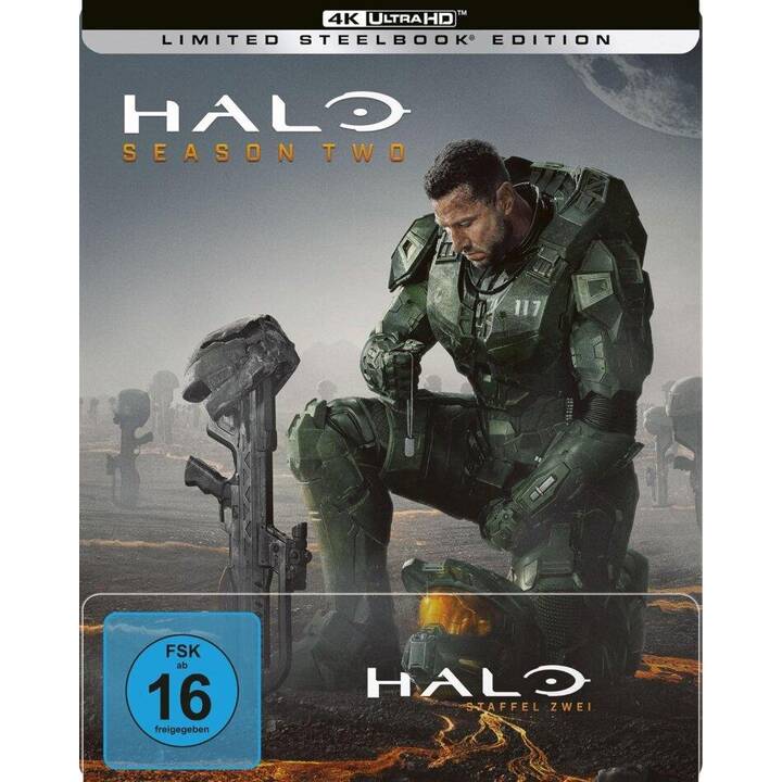 Halo Staffel 2 (4K Ultra HD, Steelbook, DE, EN)