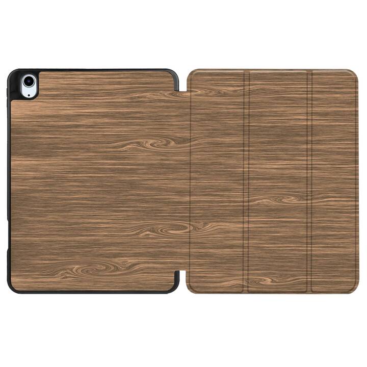 EG coque pour iPad Air 10.9" (2022) 5e génération - marron - bois