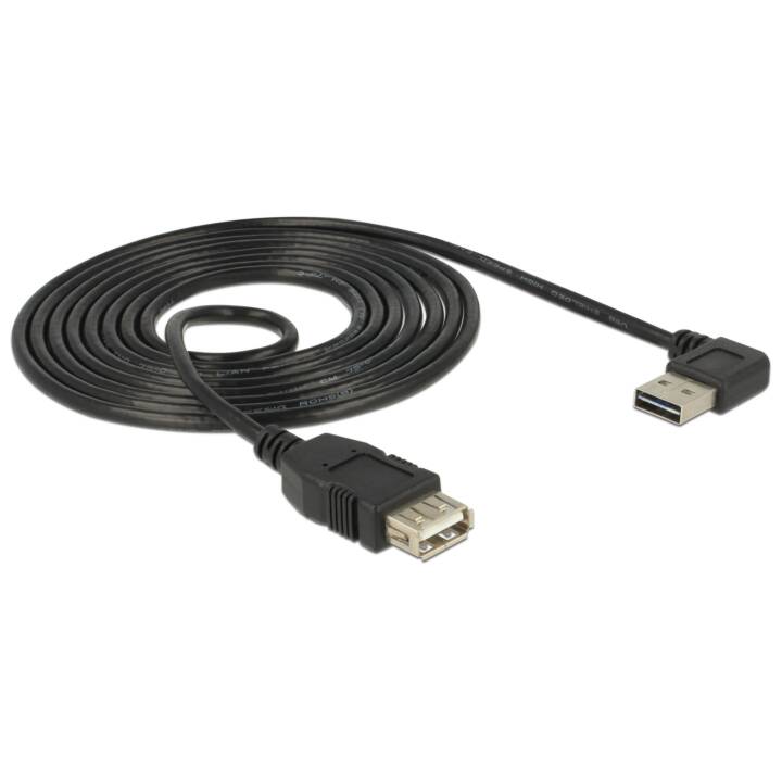 DELOCK USB-Kabel (USB 2.0 Typ-A, 2 m)