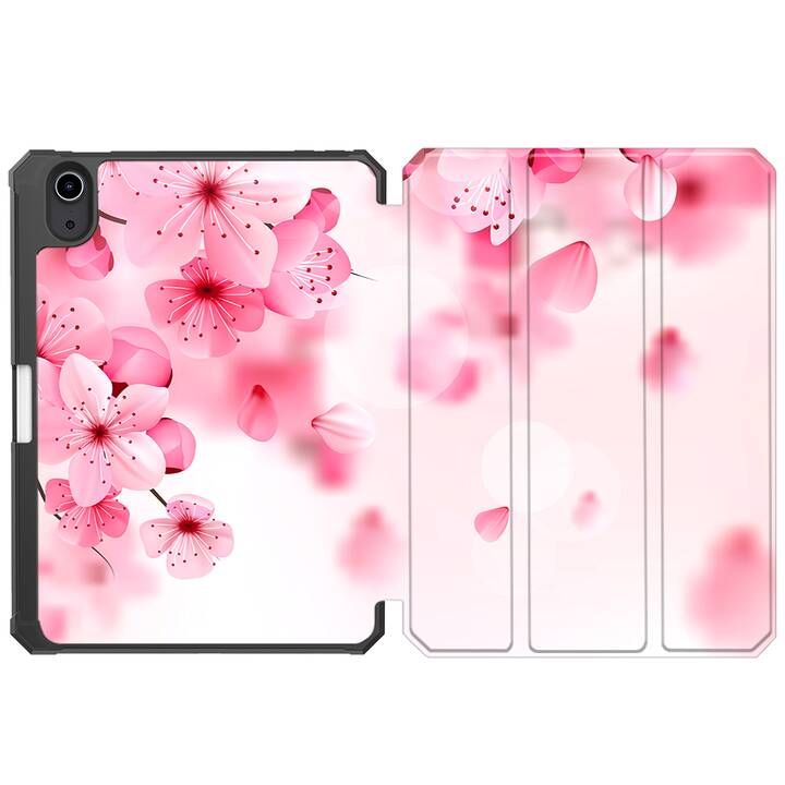 EG coque arrière pour iPad mini 8.3" (2021) 6ème génération - rose - fleurs