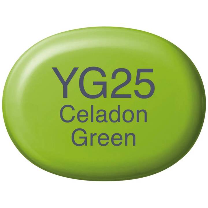 COPIC Marqueur de graphique Sketch  YG25 Celadon Green (Vert, 1 pièce)