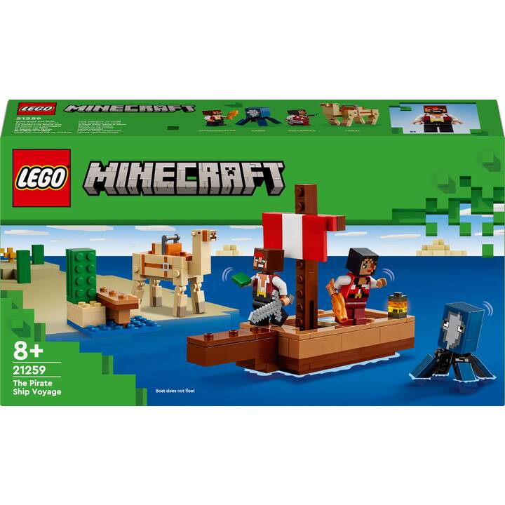 LEGO Minecraft Die Piratenschiffreise (21259)