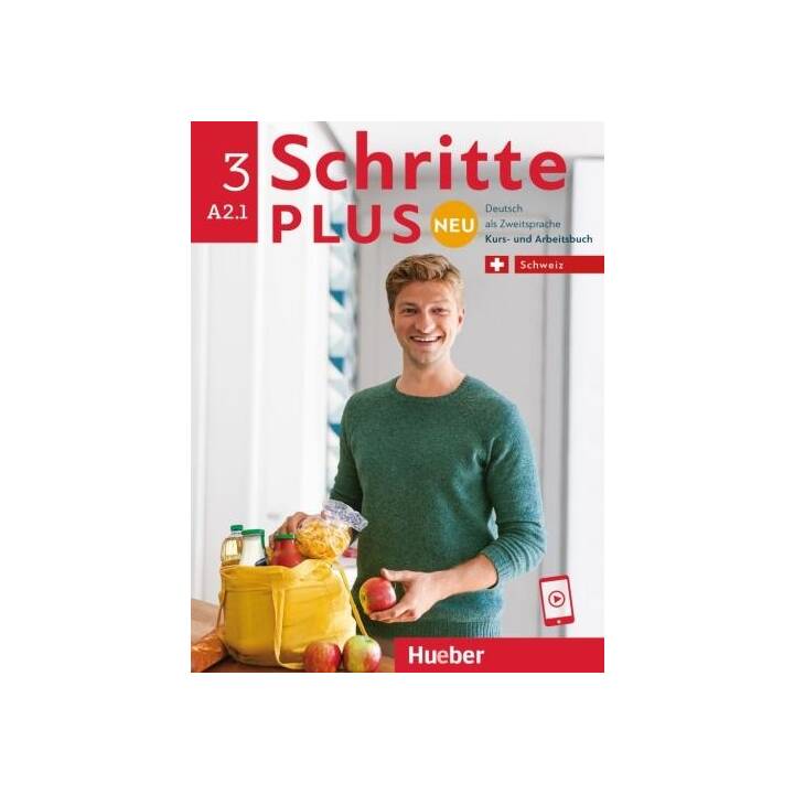Schritte plus Neu 3 A2.1. Ausgabe Schweiz. Kurs und Arbeitsbuch