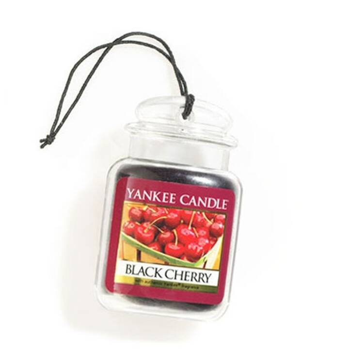 YANKEE CANDLE Désodorisants pour voiture Car Jar Ultimate Black Cherry (Cannella, Ciliegia, Mandorla)