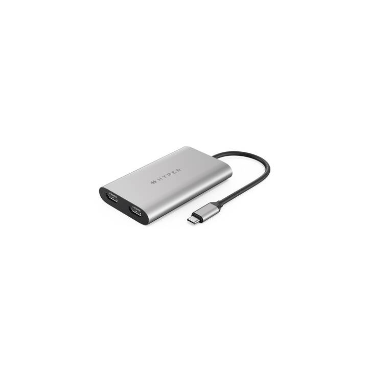 HYPER Drive Dual 4K Adaptateur vidéo (USB Type-C)