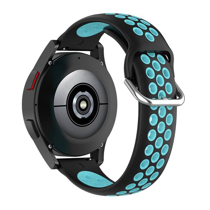 EG Bracelet (Samsung Galaxy Galaxy Watch4 40 mm, Noir, Bleu)