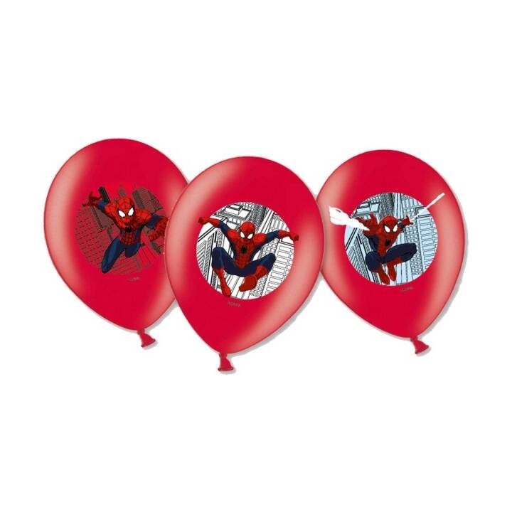 NEUTRAL Ballon Spiderman  (27.5 cm, 6 pièce)