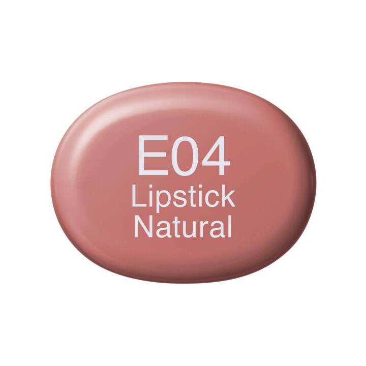 COPIC Marqueur de graphique Sketch E04 Lipstick Natural (Brun, 1 pièce)