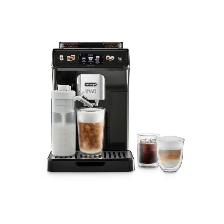 DELONGHI Eletta Explore (Schwarz, 1.8 l, Kaffeevollautomat)