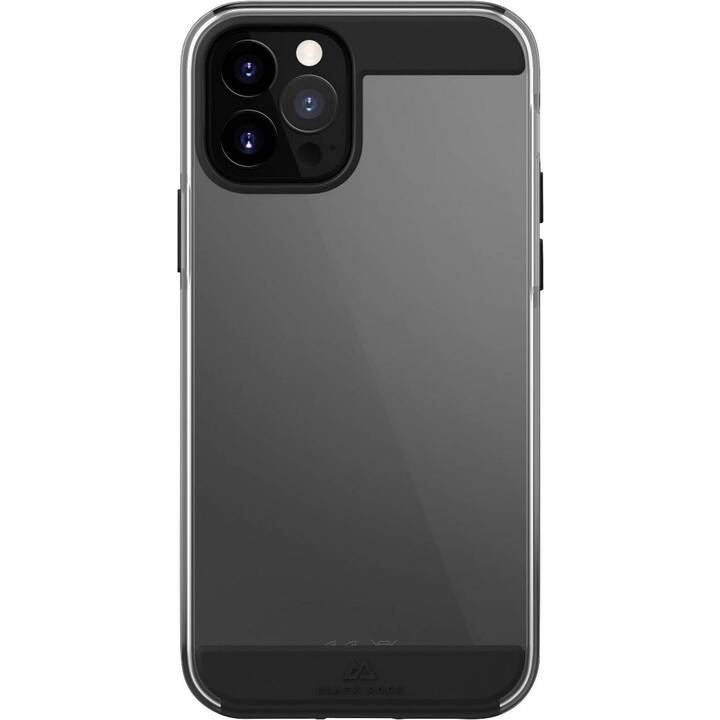 BLACK ROCK Backcover Air Robust (iPhone 12, iPhone 12 Pro, Schwarz)