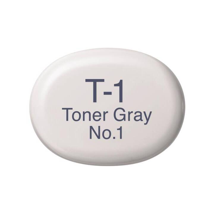 COPIC Grafikmarker Sketch T-1 Toner Gray No.1 (Grau, 1 Stück)