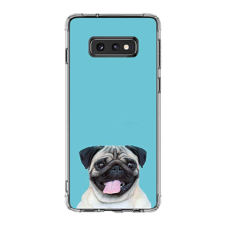 EG coque pour Samsung Galaxy S10 6.1" (2019) - bleu - chien