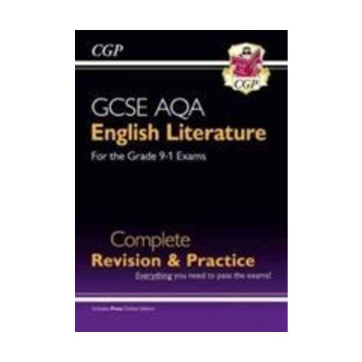 GCSE English Literature AQA Complete Revision & Practice - includes Online Edition
