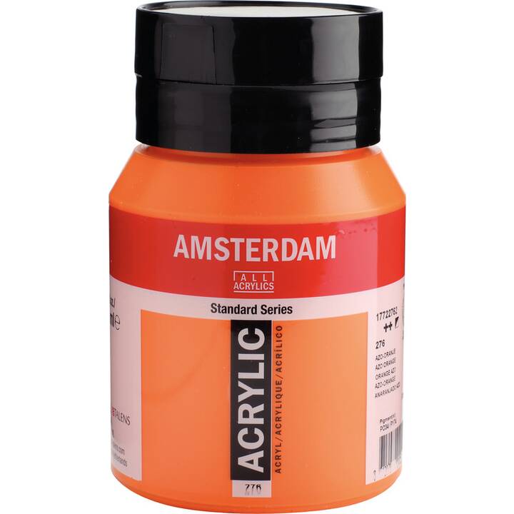 TALENS Couleur acrylique Amsterdam (500 ml, Orange)